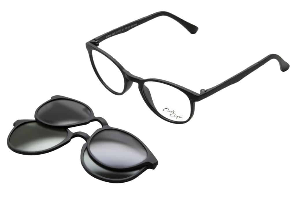 occhiali clark clip on